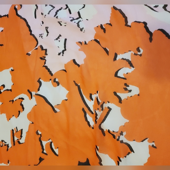 Diane Von Furstenberg -DVF -Vibrant  Multi Print Silk Scarf XL - Picture 7 of 14